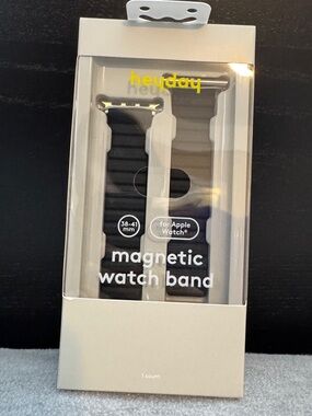 Heyday Black Magnetic Watch Band For Apple Watch 38-41MM